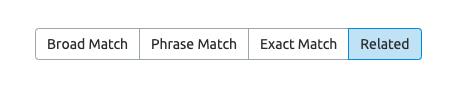 semrush 关键词魔术匹配修饰符